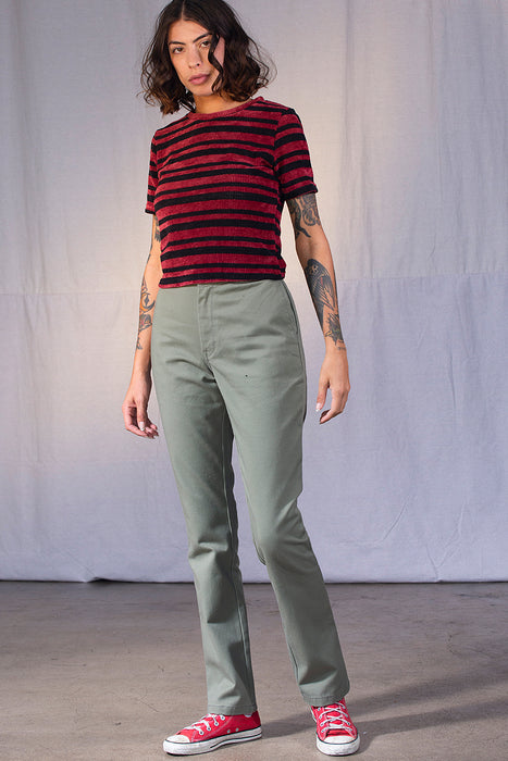 Olive Straight Leg Work Pant by Dickies Girl