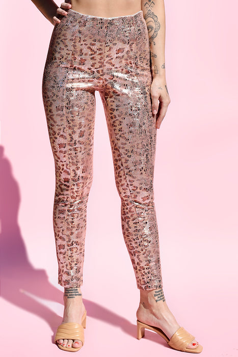 Stand Out Metallic Cheetah Deadstock Pants