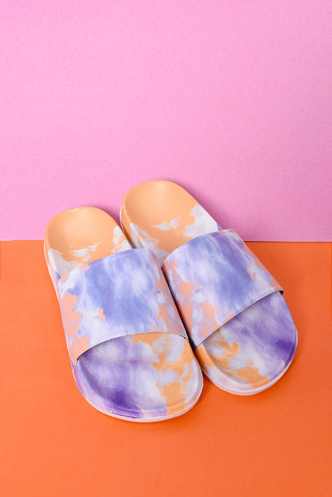 Total Monet Slide On Sandals