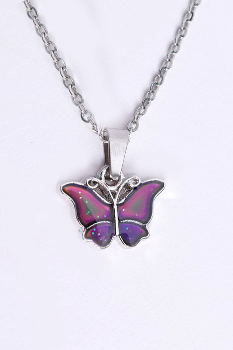 Mood Changing Butterfly Necklace