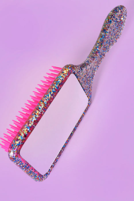 Glitter Acrylic Mirrored Brush
