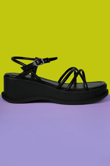 Chunky platform sandals - Black - Ladies | H&M IN