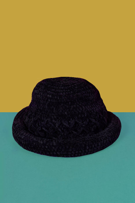 Deadstock Chenille Rolled Hat