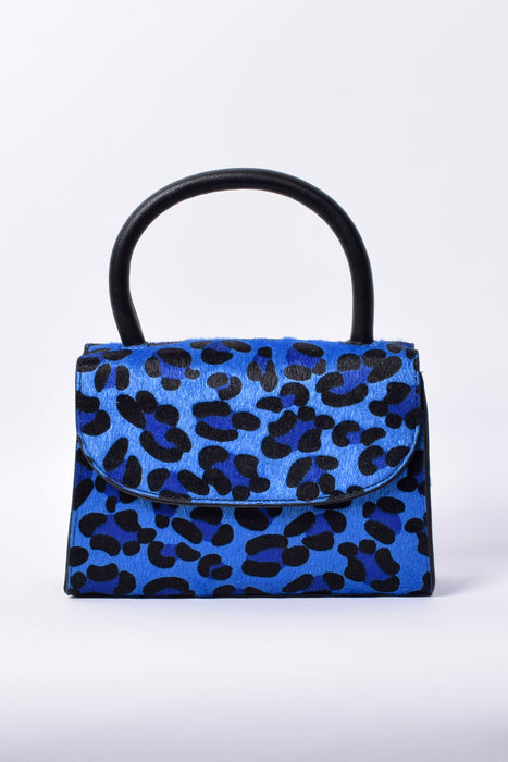 Kendra Structured Leopard Mini Bag