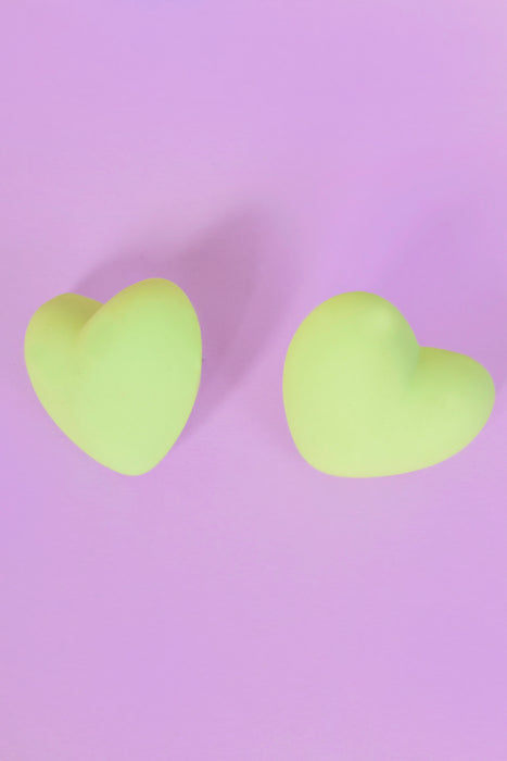 Deadstock Heart Earrings