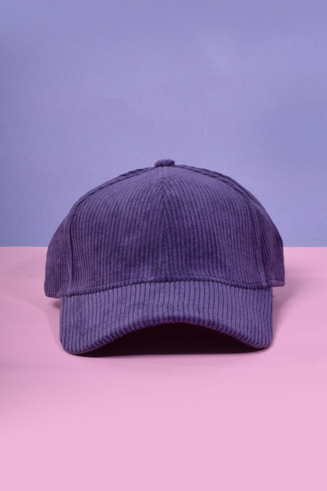 There She Goes Corduroy Hat - Grape