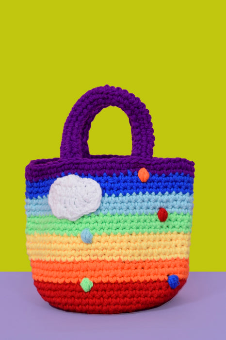 Above & Beyond Crochet Hand Bag