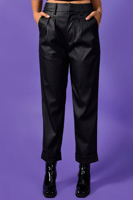 Nikita Vegan Leather Trousers