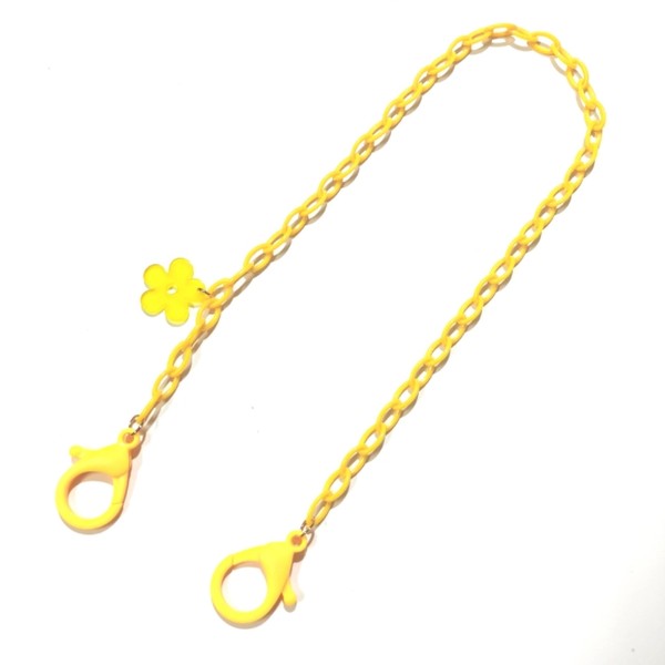 Daisy Charm Chained Mask Strap